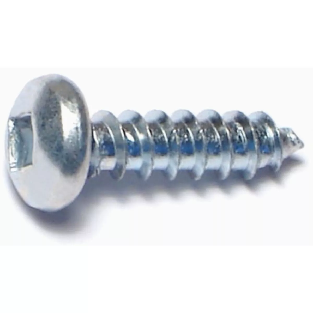 Midwest Fastener #8 x 5/8 In. Zinc Plated Steel Square Drive Pan Head Sheet Metal Screws (100 Ct.)-