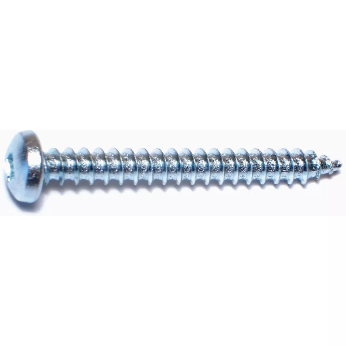 Midwest Fastener #12 x 2 In. Zinc Plated Steel Square Drive Pan Head Sheet Metal Screws
