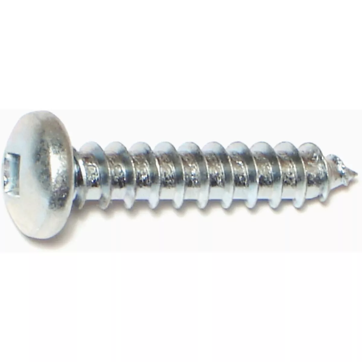 Midwest Fastener #14 x 1-1/4 In. Zinc Plated Steel Square Drive Pan Head Sheet Metal Screws (100 Ct.)