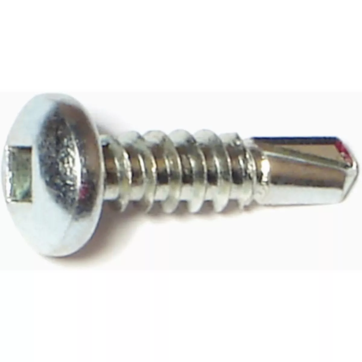 Midwest Fastener #10-16 x 3/4 In. Zinc Plated Steel Square Drive Pan Head Self-Drilling Screws (100 Ct.)-
