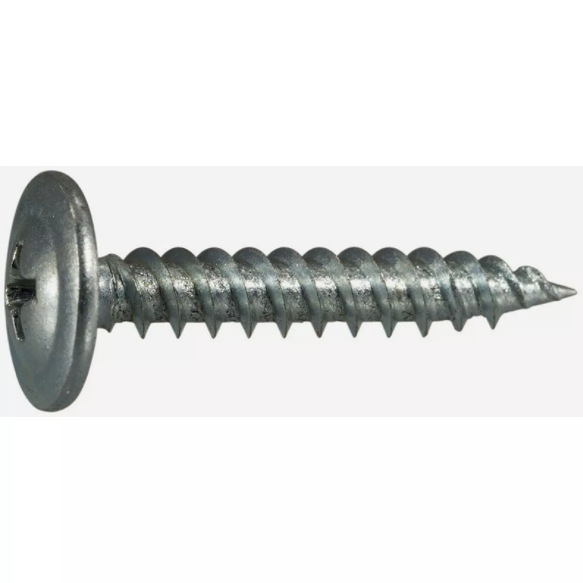 Midwest Fastener BuildRight #8-18 x 1" Zinc Plated Steel Phillips Modified Truss Head Sharp Point Screw