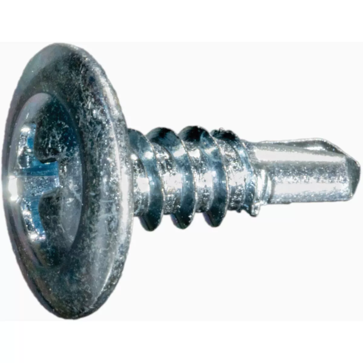 Midwest Fastener #8-18 x 1/2 In. Zinc Plated Steel Modified Phillips Truss Head Self-Drilling Screws (1345 Ct.)