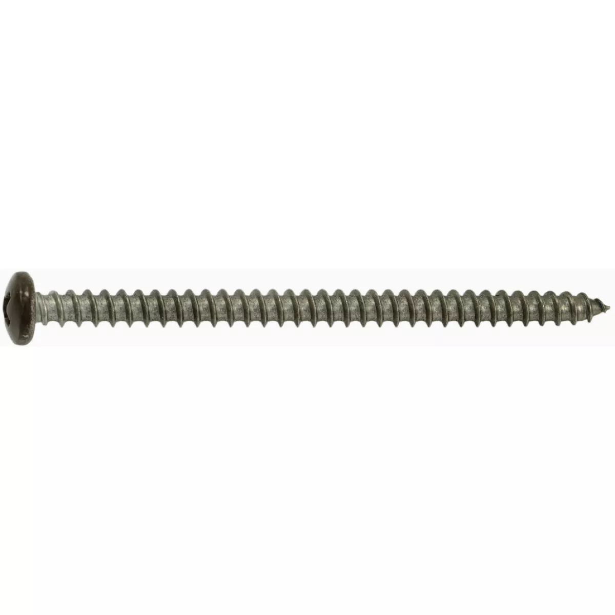 Midwest Fastener #10 x 3 In. Brown Painted 18-8 Stainless Steel Phillips Pan Head Sheet Metal Screws (100 Ct.)-