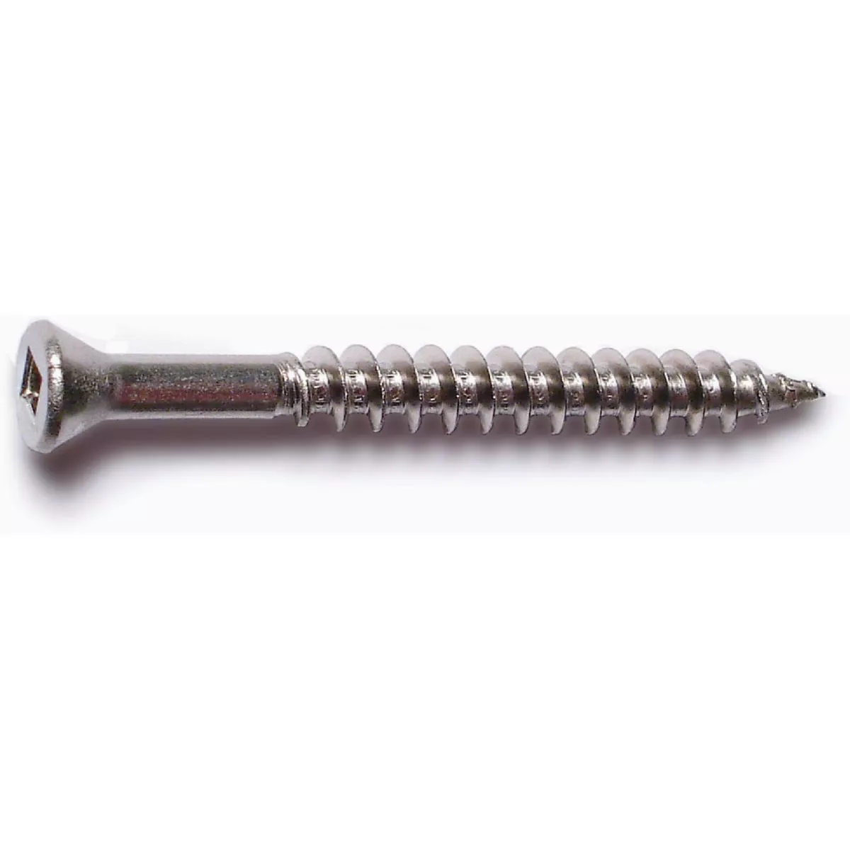 Midwest Fastener #7 x 1-5/8 In. 305 Stainless Steel Square Drive Trim Head Deck Screws