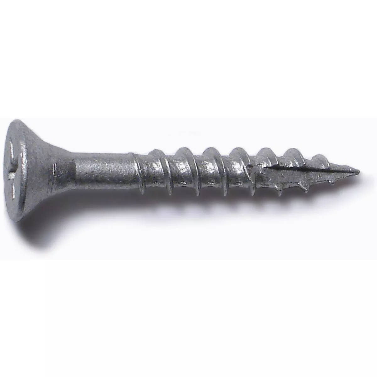 Midwest Fastener #7 x 1-1/4 In. Silver Ruspert Coated Steel Phillips Deck Bugle Head Deck Screws (220 Ct.)