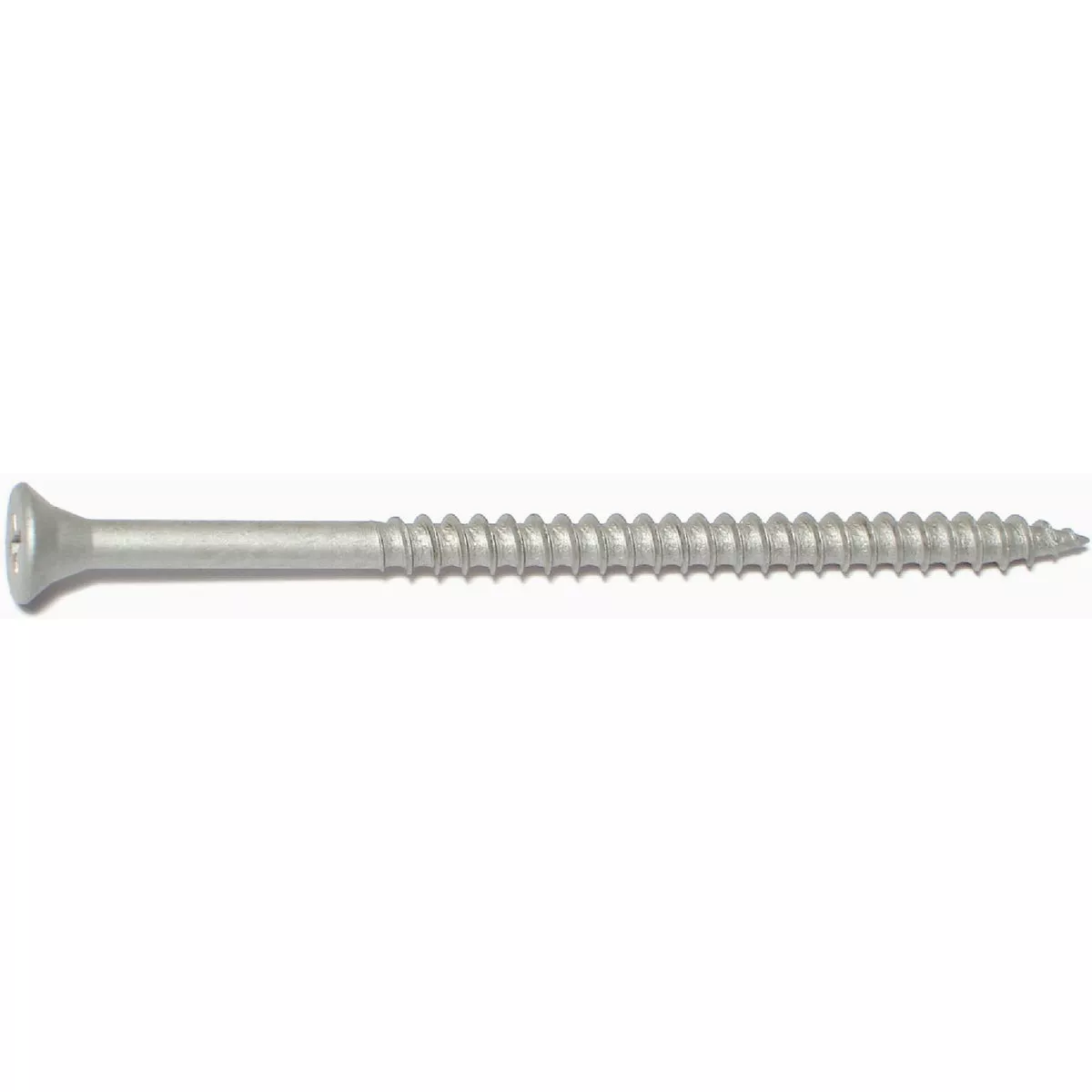 Midwest Fastener #10 x 3-1/2 In. Silver Ruspert Coated Steel Phillips Deck Bugle Head Deck Screws