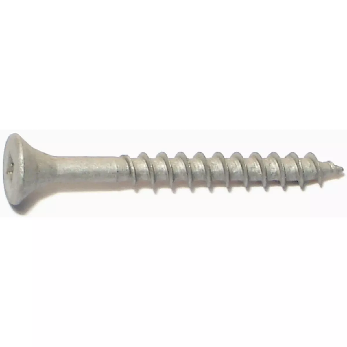 Midwest Fastener #7 x 1-5/8 In. Silver Ruspert Coated Steel Square Drive Bugle Head Deck Deck Screws