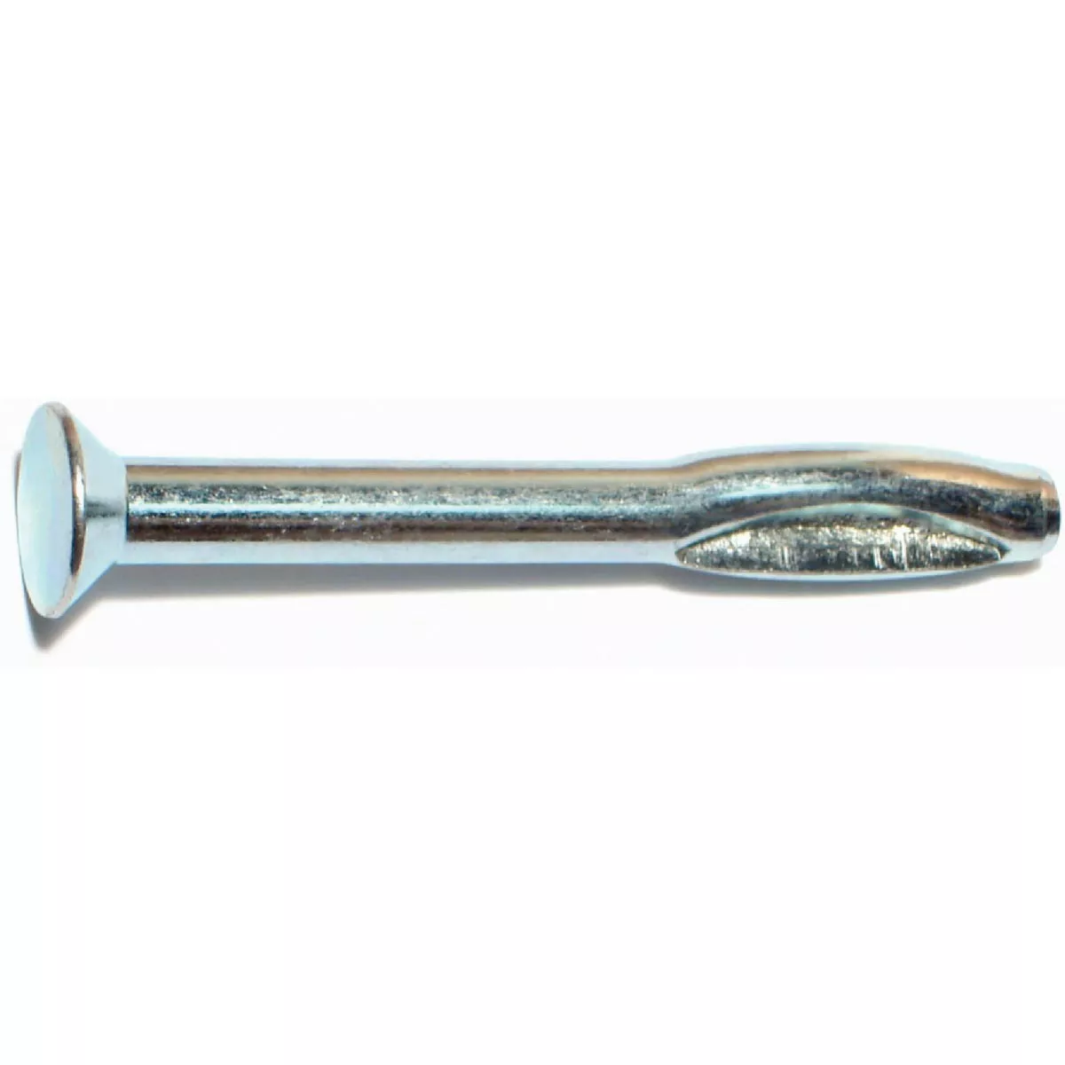 Midwest Fastener 1/4 In. x 2-1/2 In. Zinc Plated Steel Split Flat Head Drive Anchors