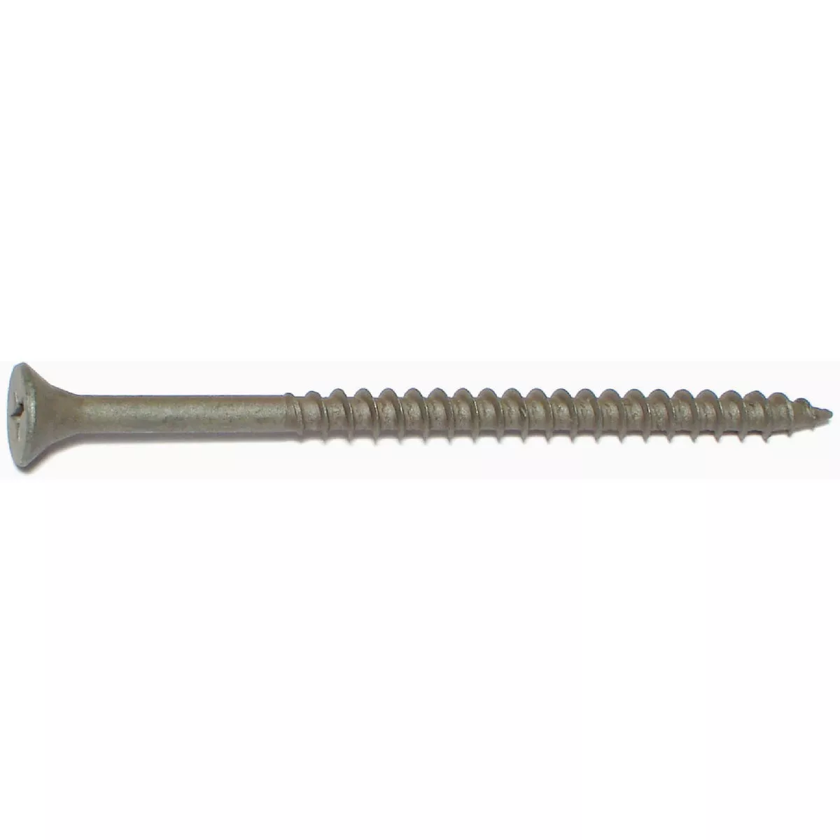 Midwest Fastener #8 x 3 In. Green Ruspert Coated Steel Phillips Bugle Head Deck Deck Screws