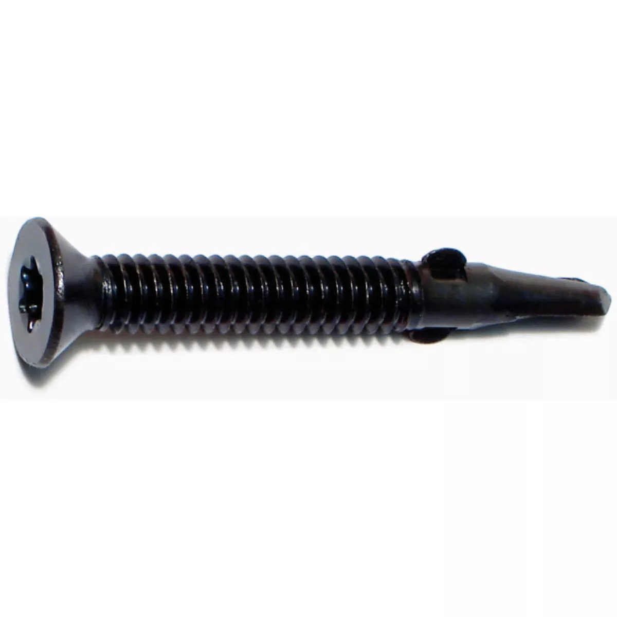 Midwest Fastener #14-14 x 2 In. Plain Steel Star Drive Flat Head Self-Drilling Screws (50 Ct.)-