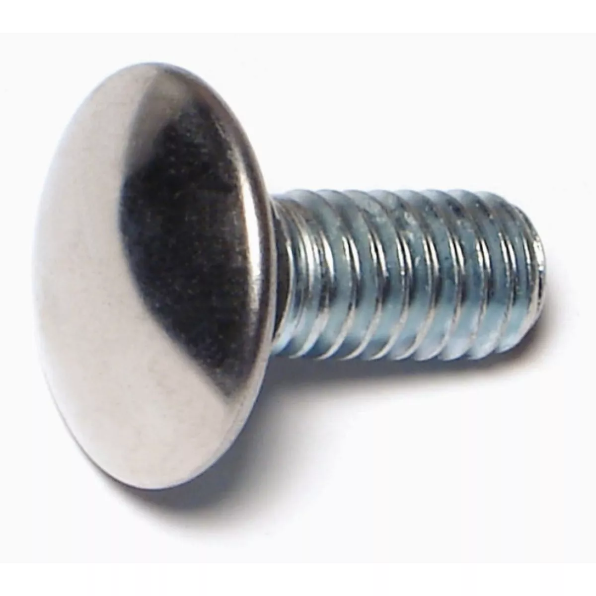 Midwest Fastener 5/16 In.-18 x 3/4 In. 18-8 Stainless Steel Coarse Thread Carriage Head Bumper Bolt (25-Count) (25 Ct.)