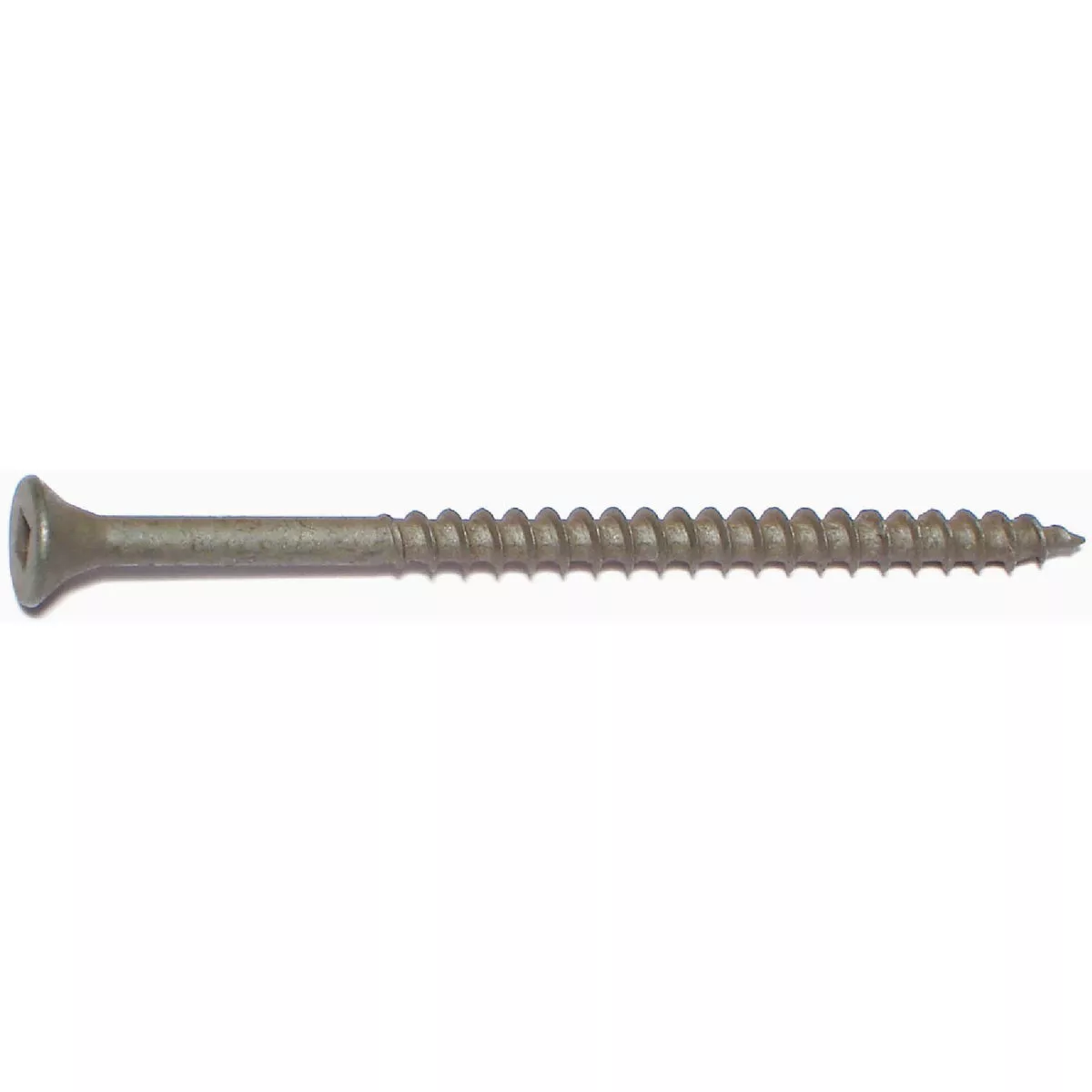 Midwest Fastener #8 x 3 In. Green XL1500 Coated Steel Square Drive Bugle Head Deck Deck Screws (90 Ct.)