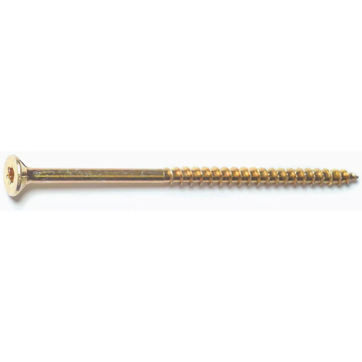 Midwest Fastener #10 x 4 In. Zinc Plated Steel Star Drive Nibs Bugle Head Wood Screws