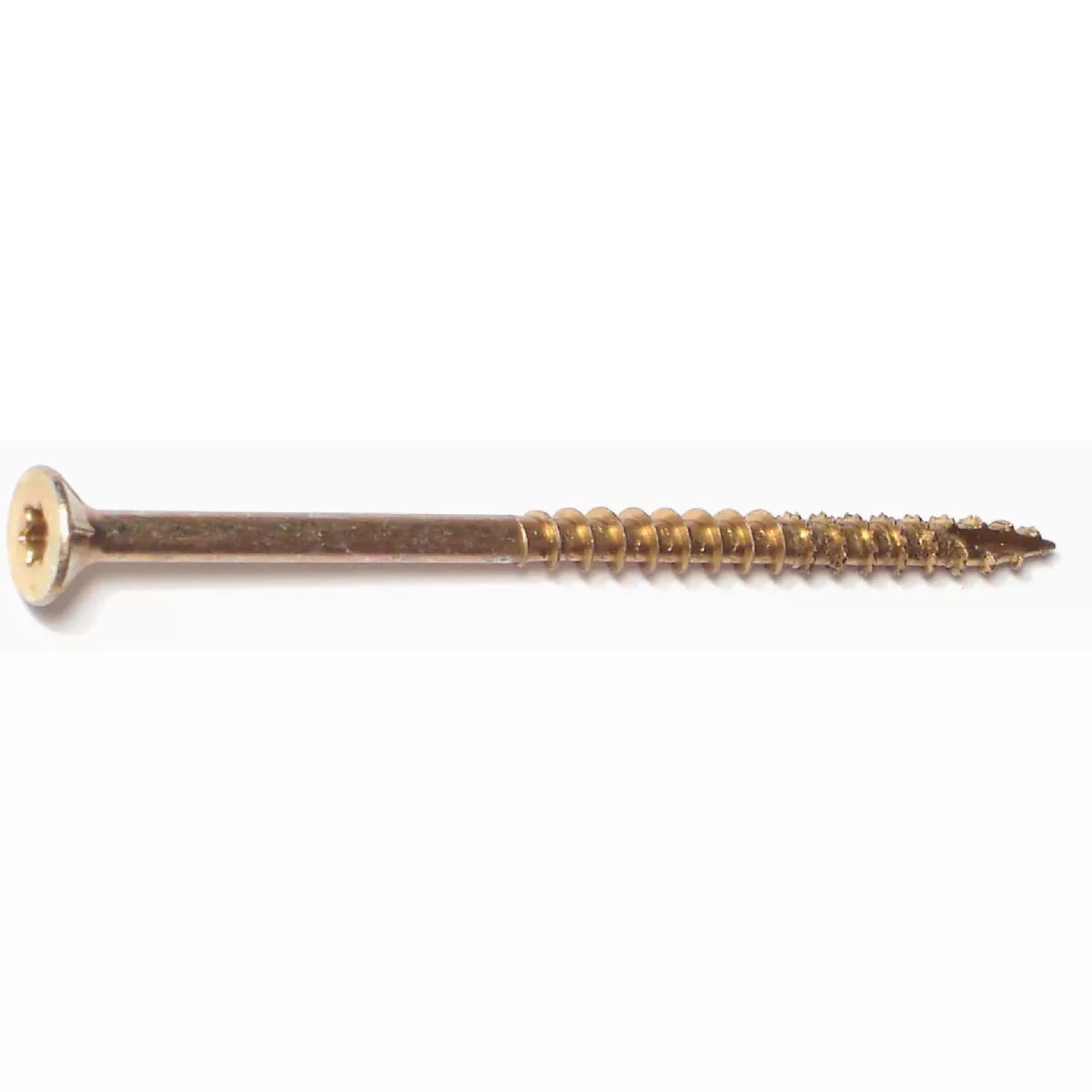 Midwest Fastener #10 x 3-1/2 In. Zinc Plated Steel Star Drive Nibs Bugle Head Wood Screws (1500 Ct.)-