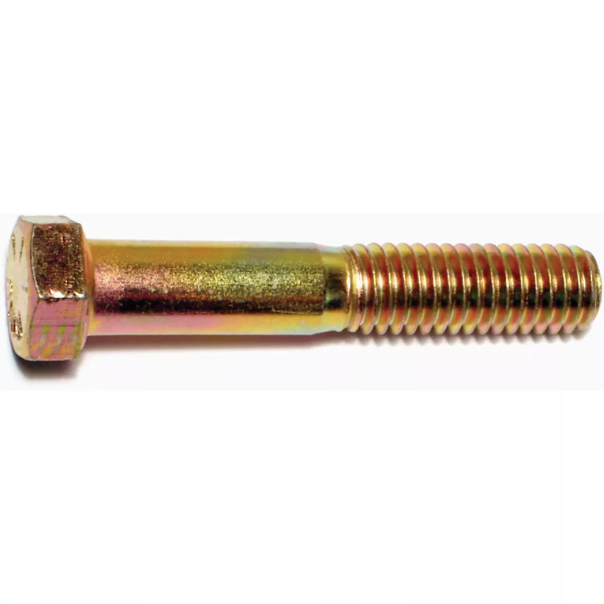 Midwest Fastener 7/16 In.-14 x 2-1/2 In. Zinc Plated Grade 8 Steel Coarse Thread Hex Cap Screws