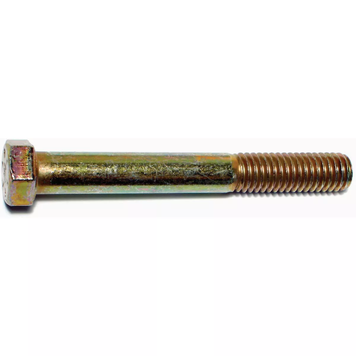 Midwest Fastener 7/16 In.-14 x 3-1/2 In. Zinc Plated Grade 8 Steel Coarse Thread Hex Cap Screws (31 Ct.)