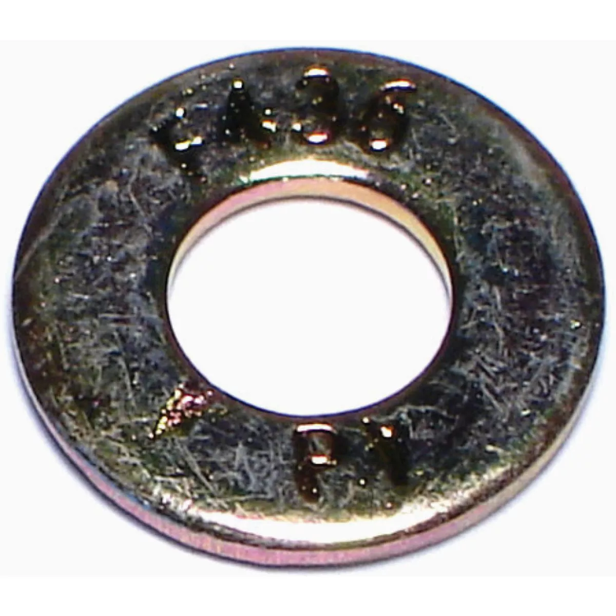 Midwest Fastener 1/4 In. x 9/32 In. x 5/8 In. Zinc Plated Grade 8 Steel SAE Flat Washers (1217 Ct.)-