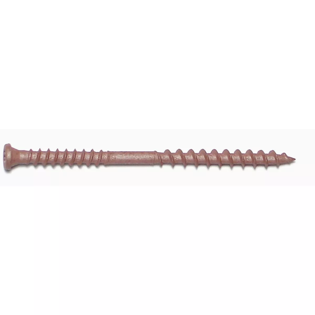 Midwest Fastener #10 x 3 In. Redwood Ruspert Coated Steel Composite Star Drive Pan Head Deck Screws