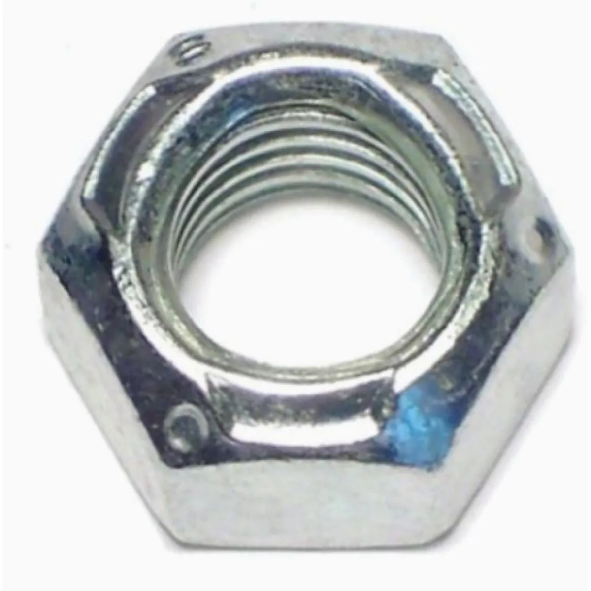 Midwest Fastener 3/8 In.-16 Zinc Plated Grade 8 Steel Coarse Thread Lock Nuts (100 Ct.)-