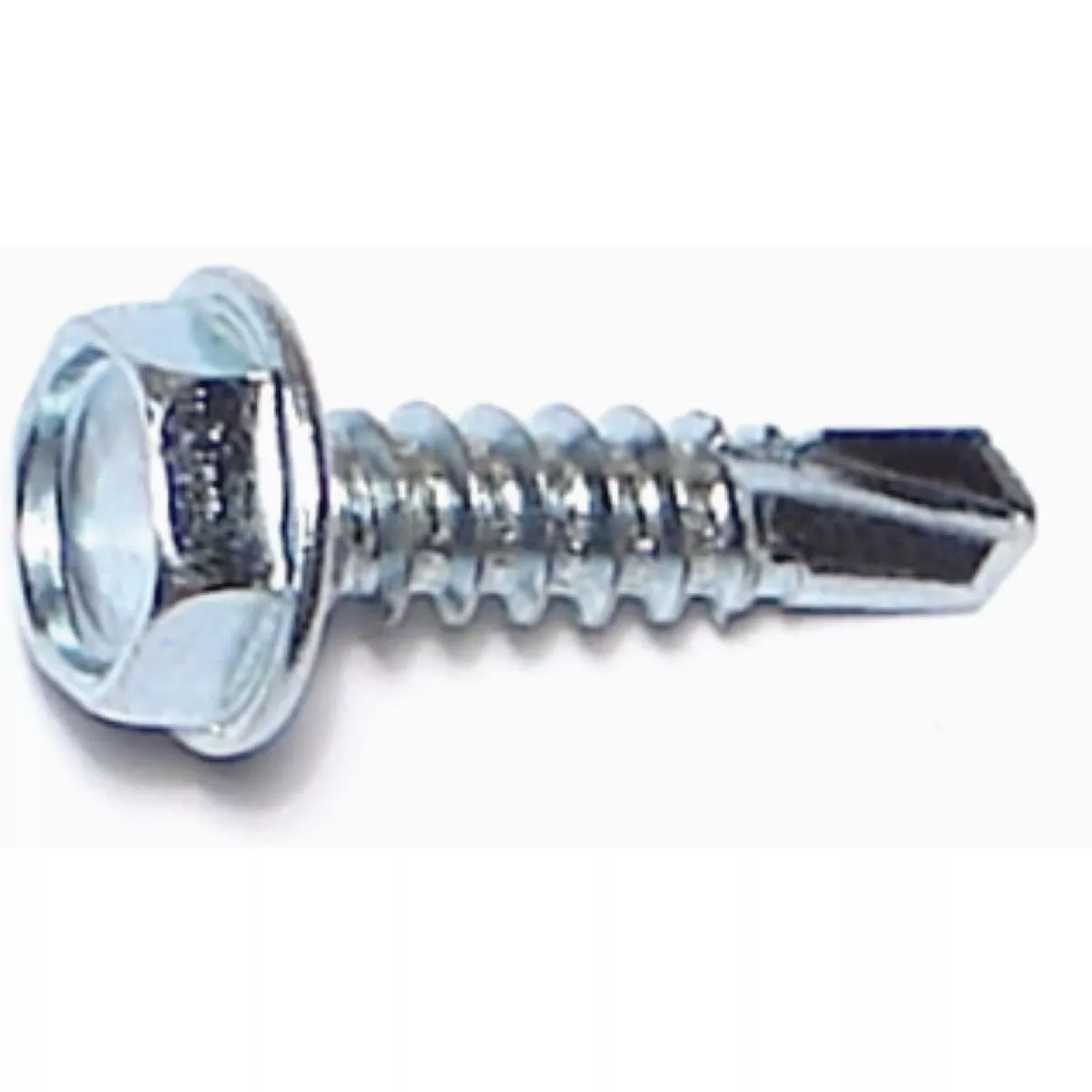 Midwest Fastener #10-16 x 3/4 In. Zinc Plated Steel Hex Washer Head Self-Drilling Screws (172 Ct.)