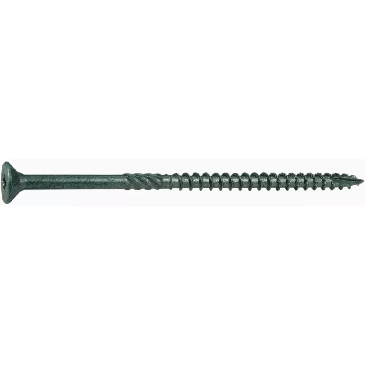 Midwest Fastener #10 x 4 In. Green XL1500 Coated Steel Star Drive Bugle Head Saberdrive Deck Screws