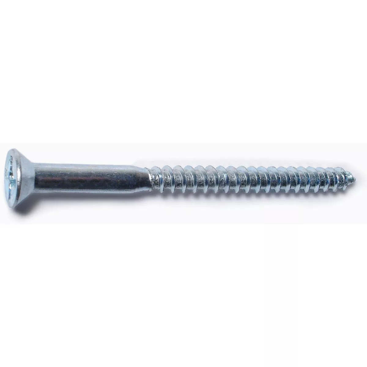Midwest Fastener #12 x 3 In. Zinc Plated Steel Phillips Flat Head Wood Screws - photo 2