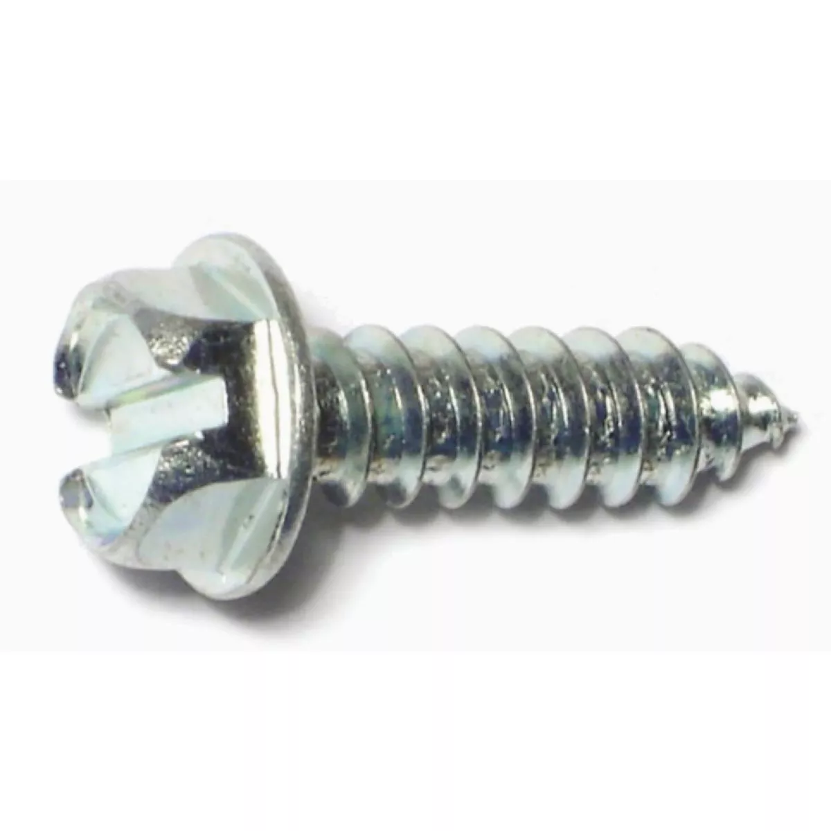 Midwest Fastener #12 x 3/4 In. Zinc Plated Steel Slotted Hex Washer Head Sheet Metal Screws (1 Ct.)