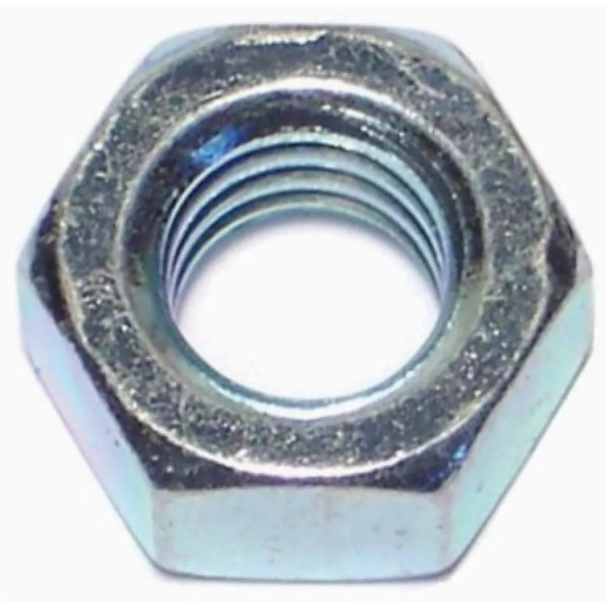 Midwest Fastener 5/16 In.-18 Zinc Plated Grade 2 Steel Coarse Thread Finished Hex Nuts (1 Ct.)-
