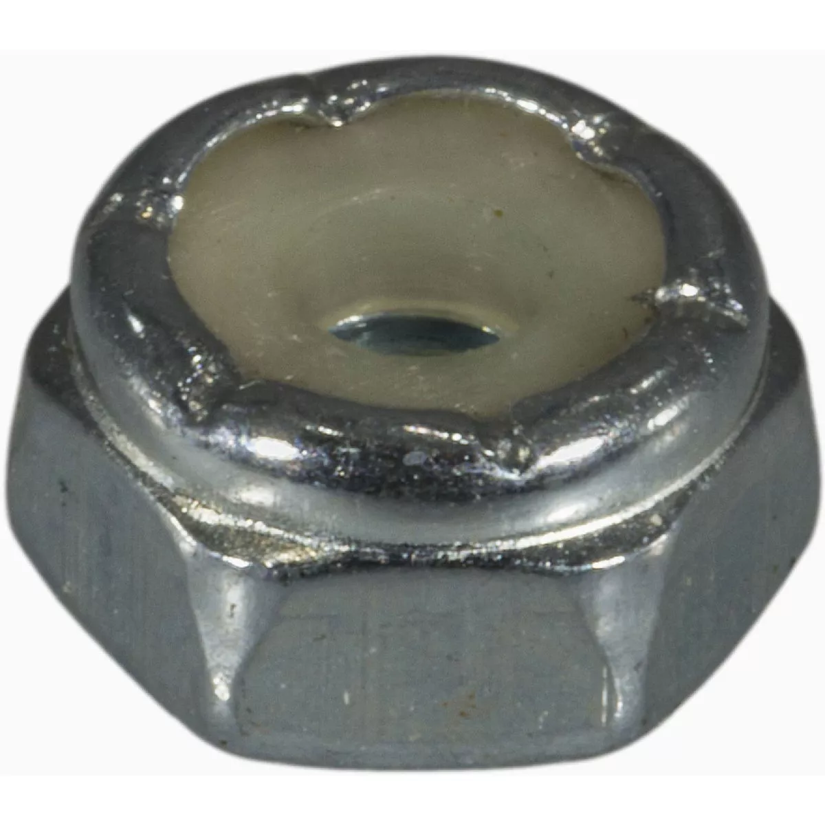 Midwest Fastener #6-32 Zinc Plated Grade 2 Steel Coarse Thread Nylon Insert Lock Nuts (1 Ct.)