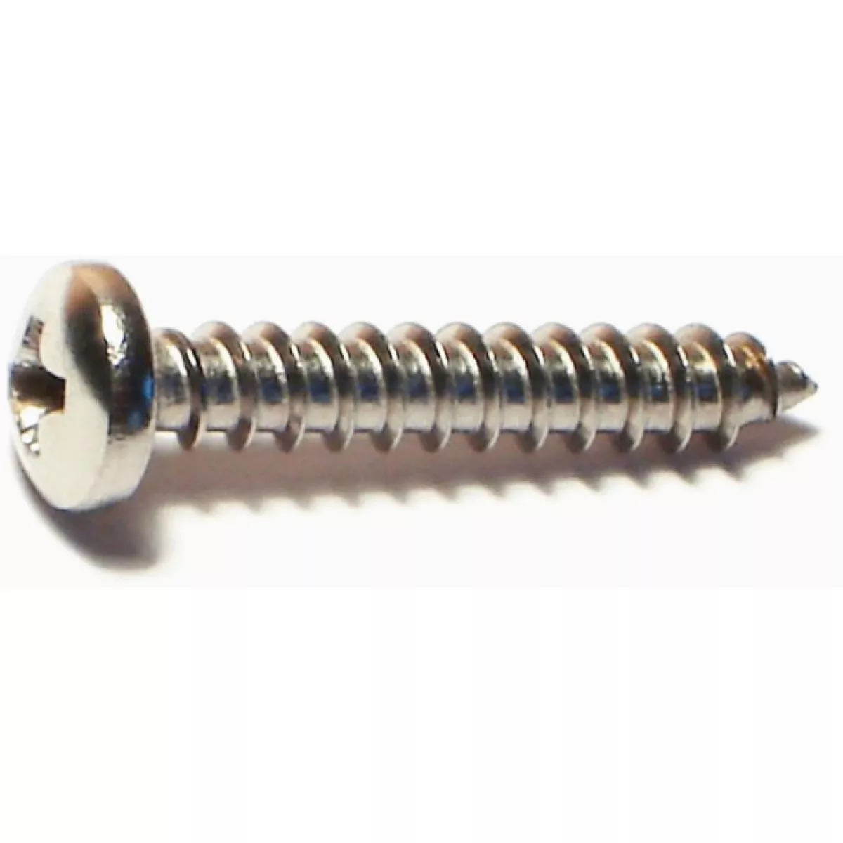 Midwest Fastener #8 x 1 In. 18-8 Stainless Steel Phillips Pan Head Sheet Metal Screws (1 Ct.)