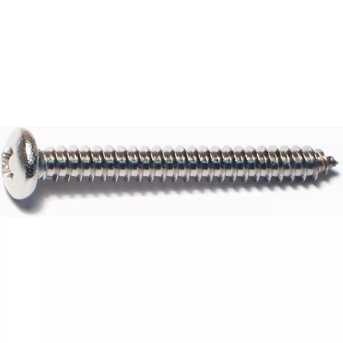 Midwest Fastener #8 x 1-1/2 In. 18-8 Stainless Steel Phillips Pan Head Sheet Metal Screws (1 Ct.)-