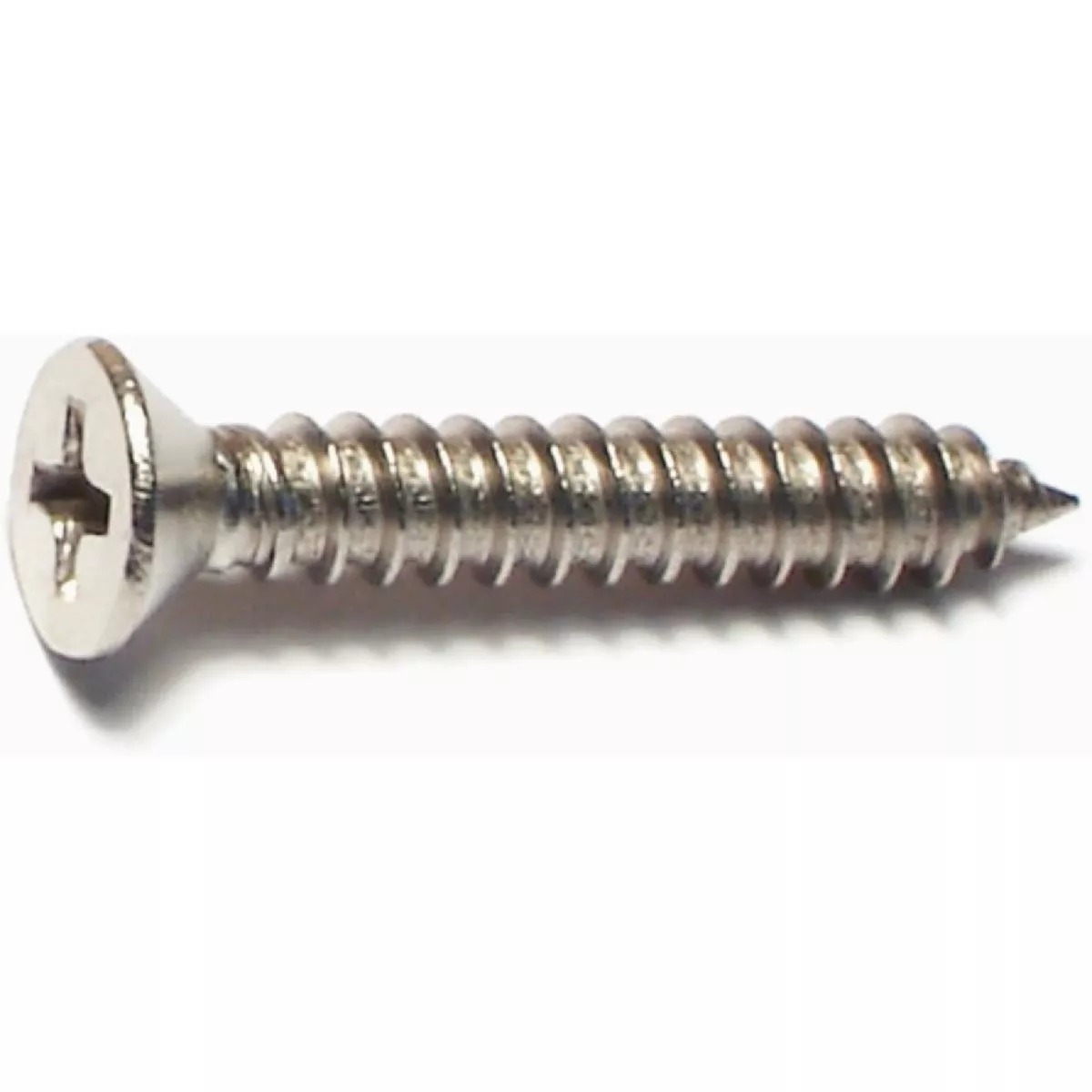 Midwest Fastener #8 x 1 In. 18-8 Stainless Steel Phillips Flat Head Sheet Metal Screws (1 Ct.)