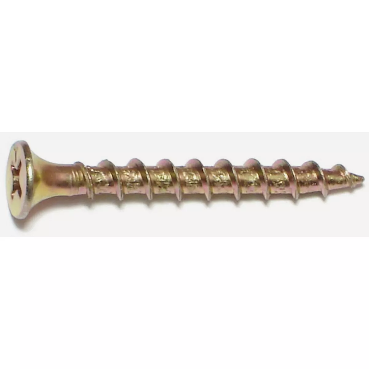 Midwest Fastener 8 x 1-1/2 Yellow Zinc All Purpose Screw