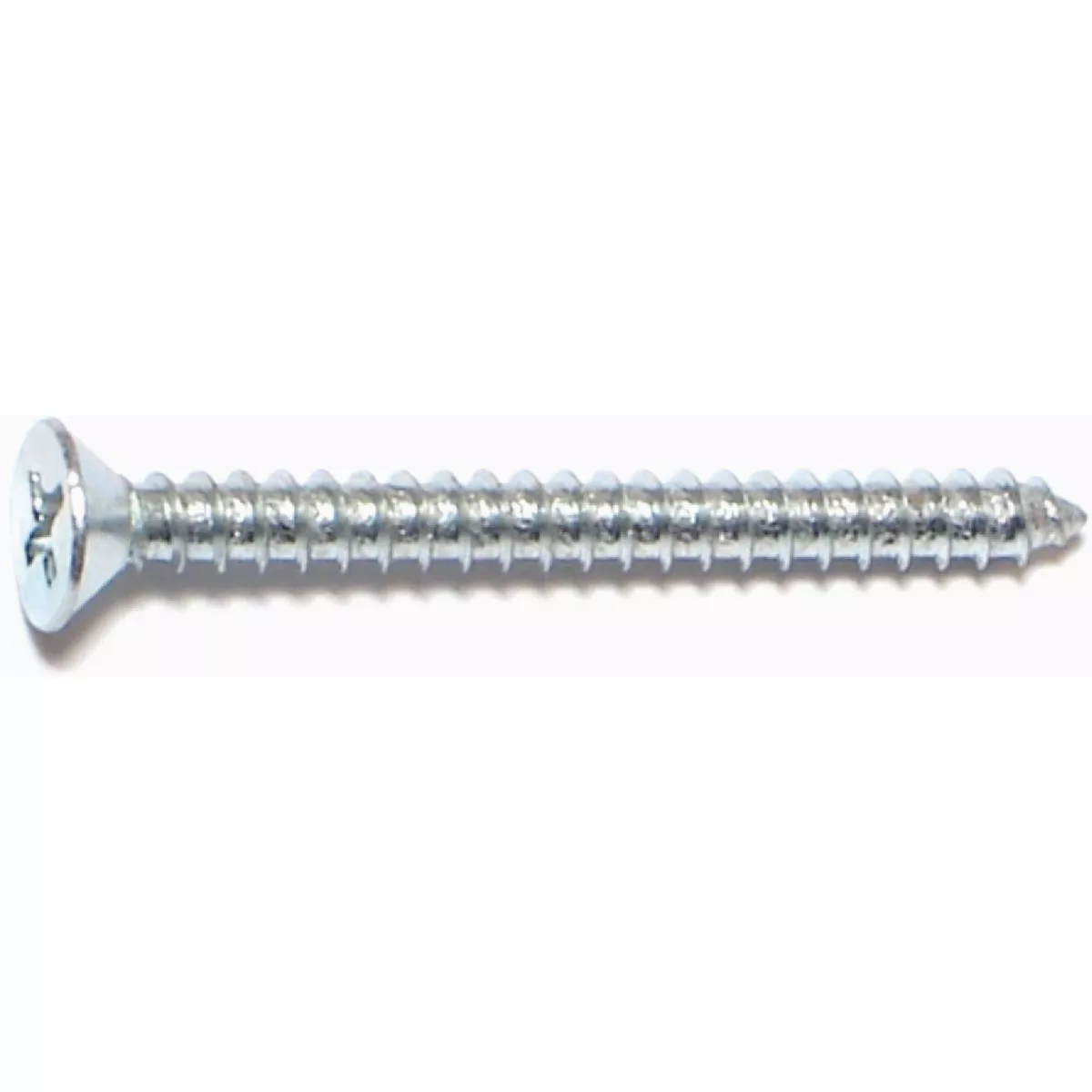 Midwest Fastener #6 x 1-1/2 In. Zinc Plated Steel Phillips Flat Head Sheet Metal Screws (1 Ct.)-