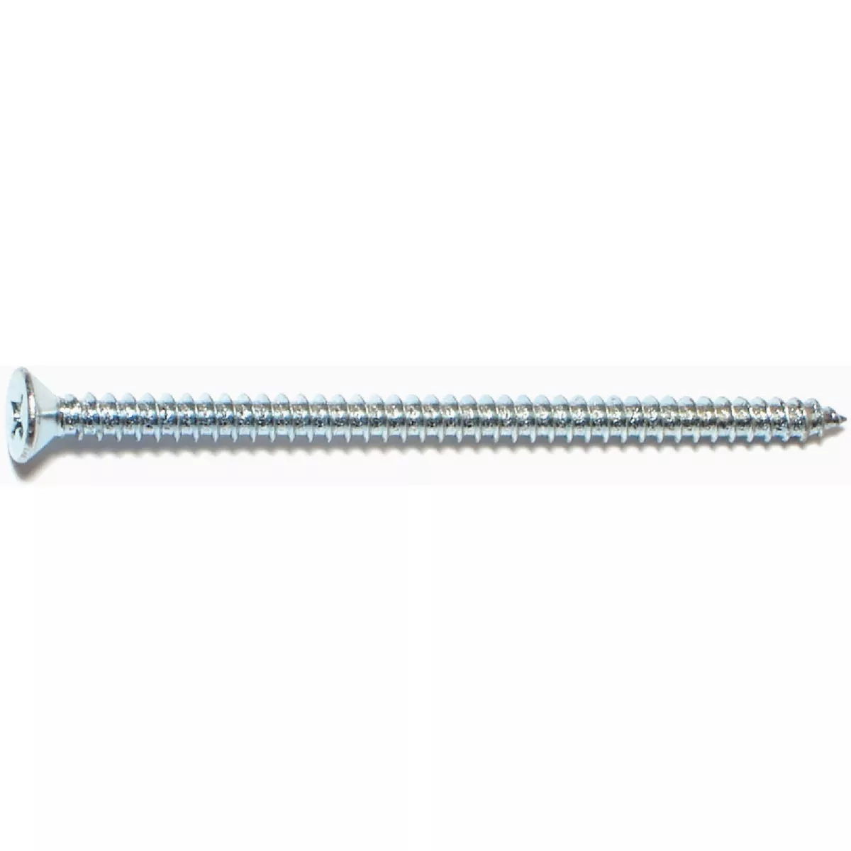 Midwest Fastener #8 x 3 In. Zinc Plated Steel Phillips Flat Head Sheet Metal Screws (1 Ct.)