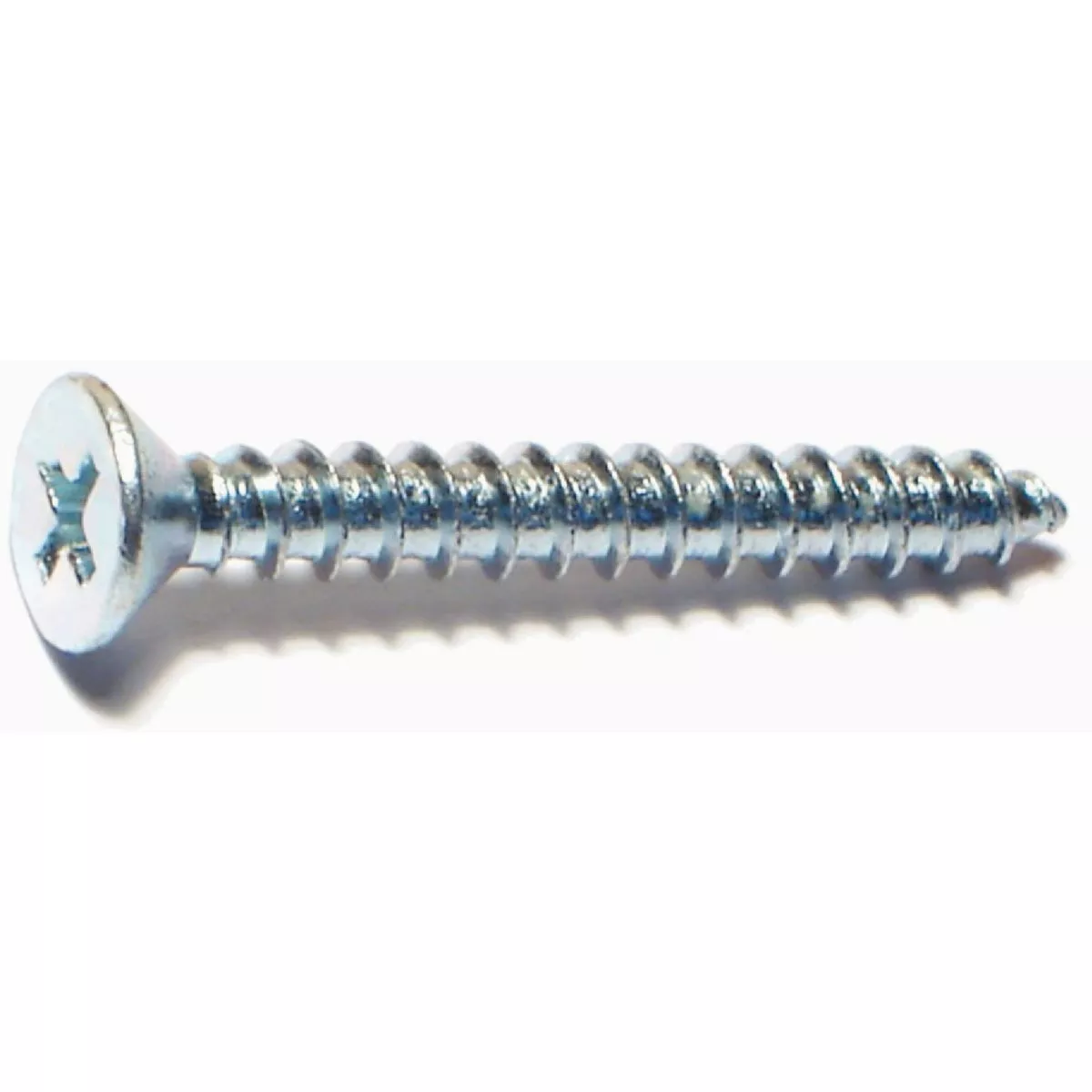 Midwest Fastener #10 x 1-1/2 In. Zinc Plated Steel Phillips Flat Head Sheet Metal Screws (1 Ct.)