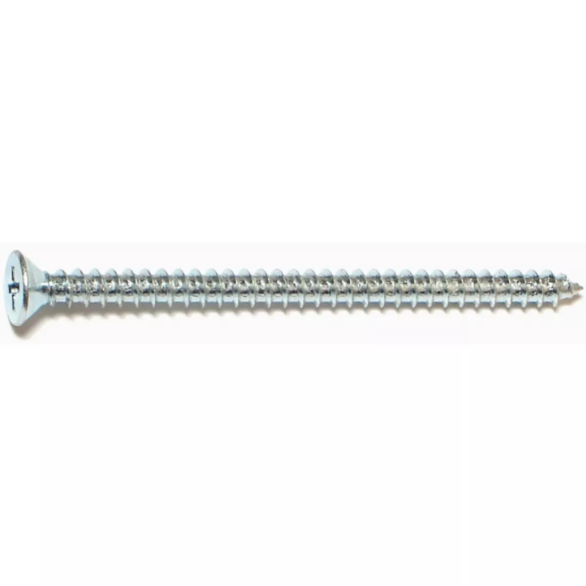 Midwest Fastener #10 x 3 In. Zinc Plated Steel Phillips Flat Head Sheet Metal Screws
