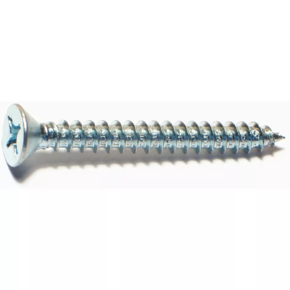 Midwest Fastener #12 x 2 In. Zinc Plated Steel Phillips Flat Head Sheet Metal Screws