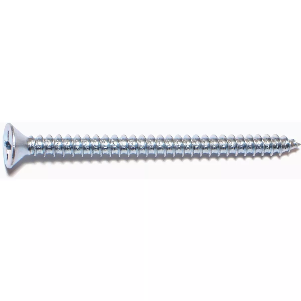 Midwest Fastener #12 x 3 In. Zinc Plated Steel Phillips Flat Head Sheet Metal Screws (1 Ct.)