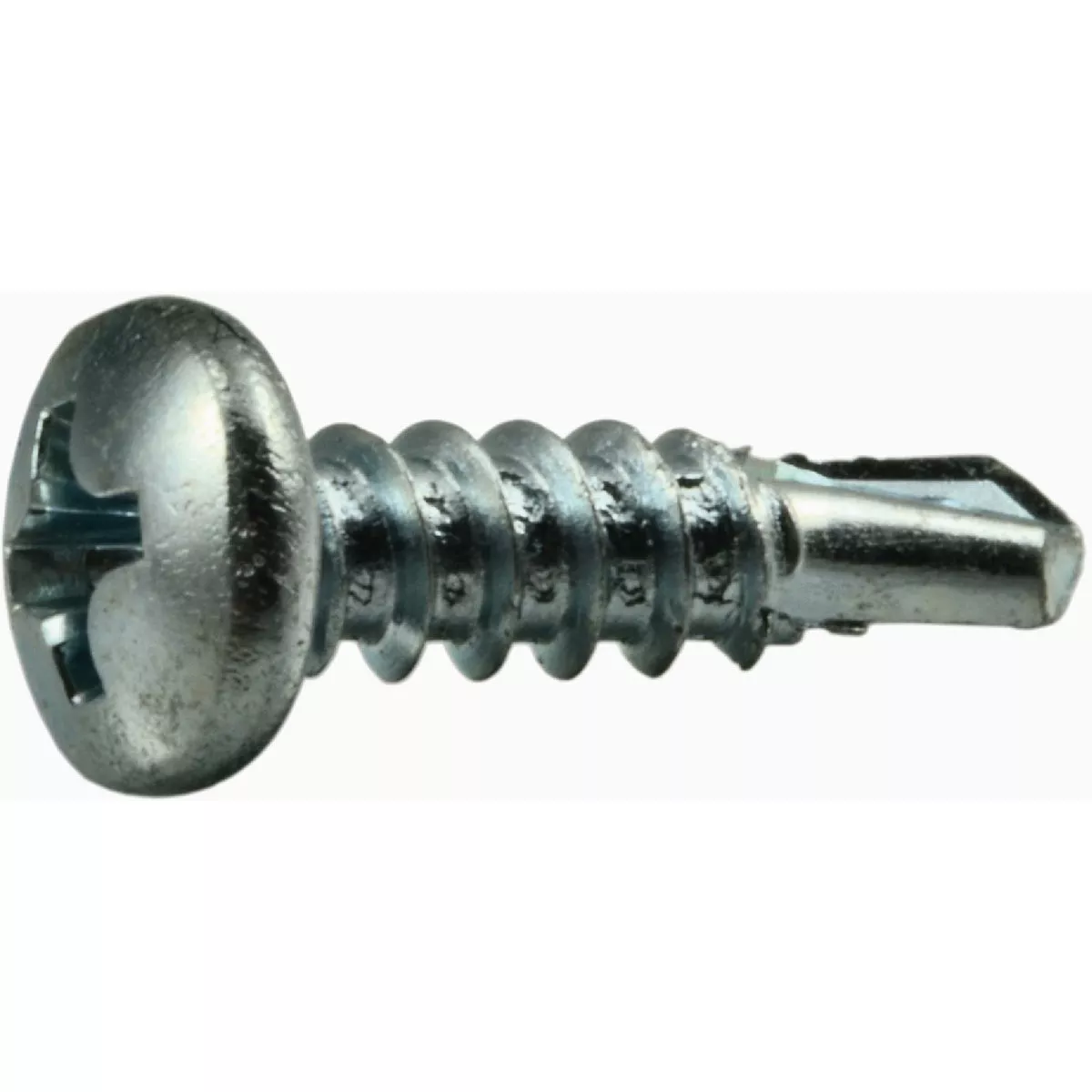 Midwest Fastener #6-20 x 1/2 In. Zinc Plated Steel Phillips Pan Head Self-Drilling Screws