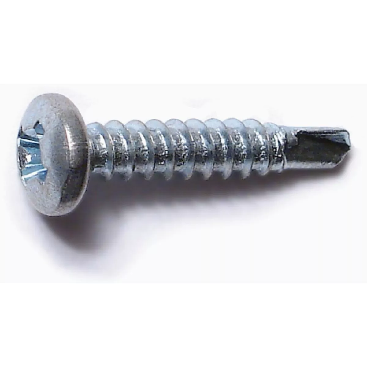 Midwest Fastener #6-20 x 3/4 In. Zinc Plated Steel Phillips Pan Head Self-Drilling Screws (1 Ct.)-