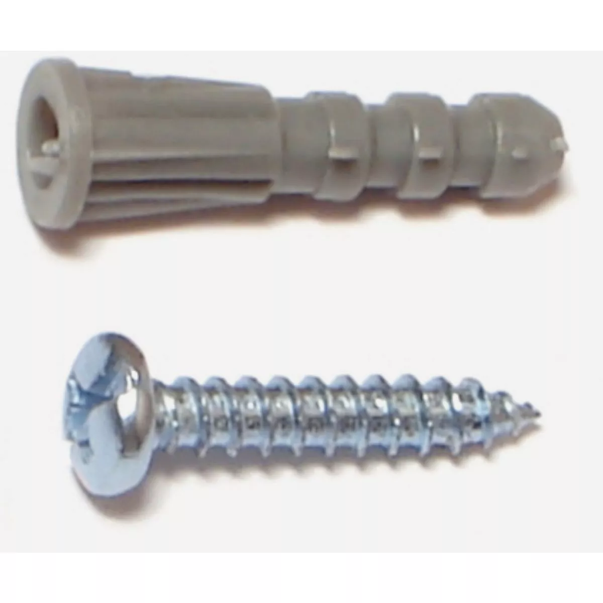 Midwest Fastener 6-8 x 7/8 Ribbed Plastic Anchor-