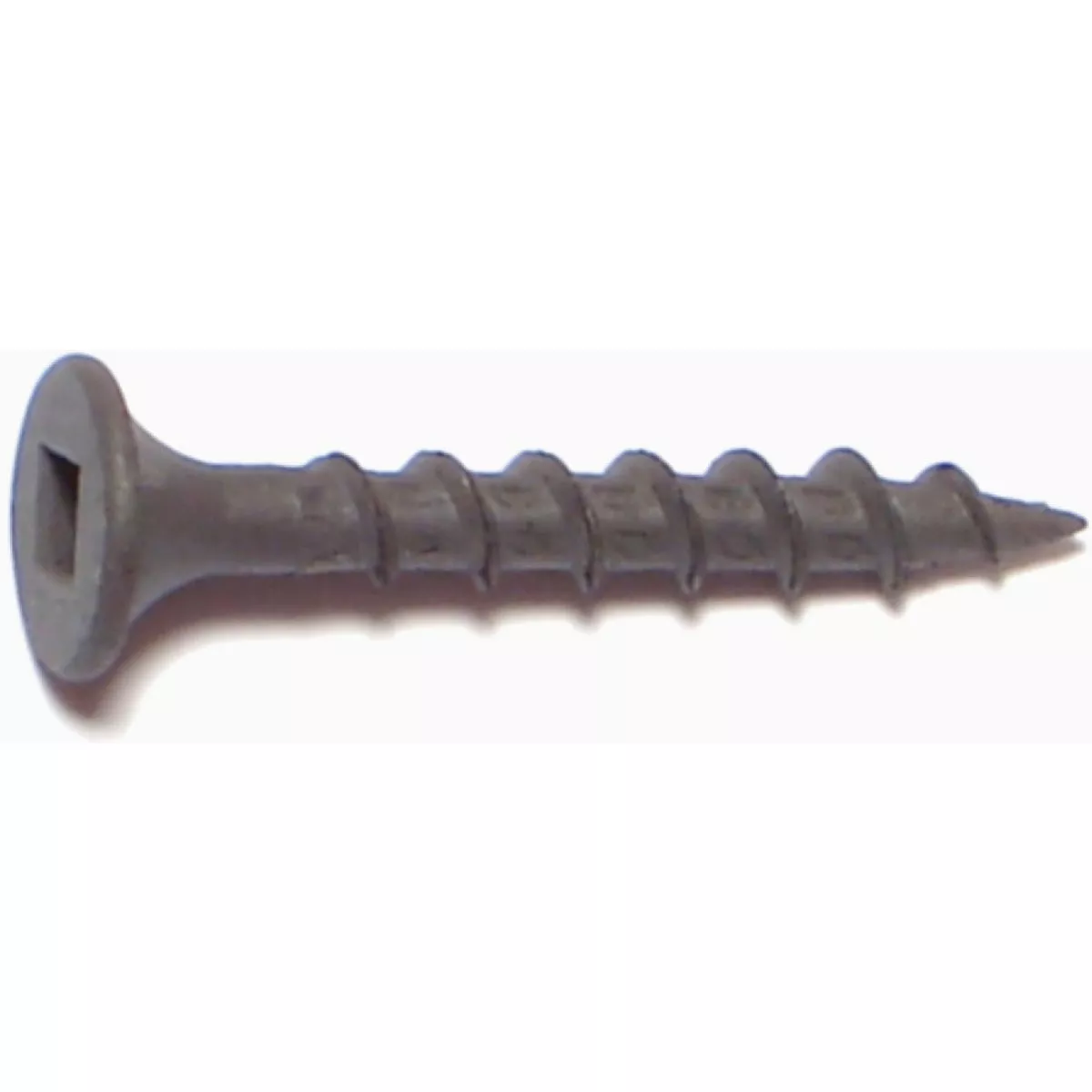 Midwest Fastener #6 x 1-1/8 In. Black Phosphate Steel Coarse Thread Square Drive Bugle Head Drywall Screws (1 Ct.)-