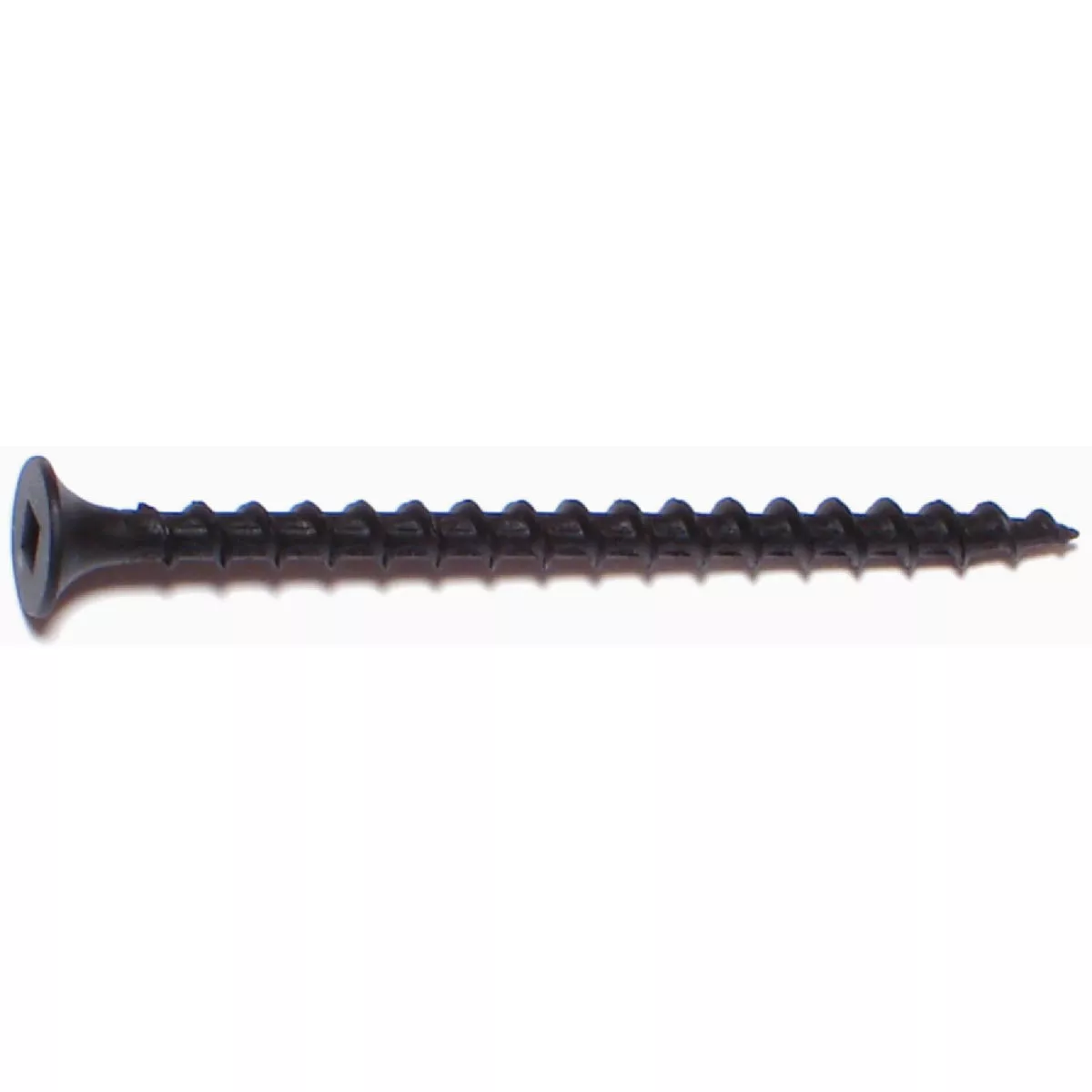 Midwest Fastener #6 x 2-1/4 In. Black Phosphate Steel Coarse Thread Square Drive Bugle Head Drywall Screws - photo 2