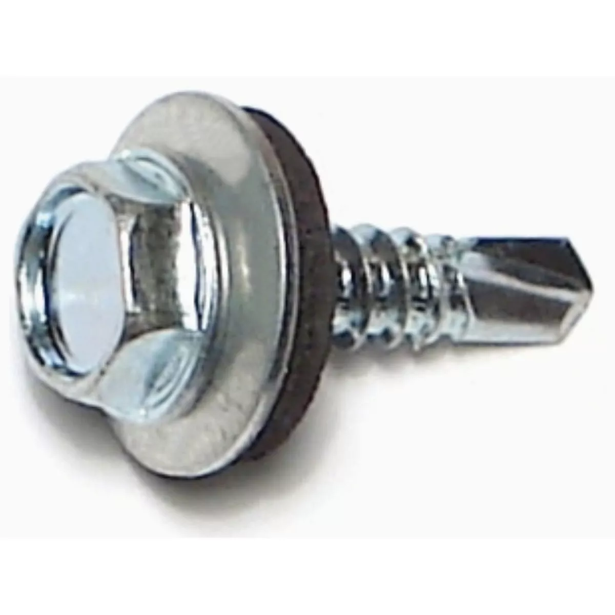 Midwest Fastener #10-16 x 3/4 In. Zinc Plated Steel Hex Bonded Washer Head Self-Drilling Screws