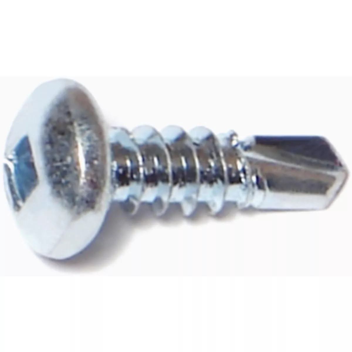 Midwest Fastener #10-16 x 5/8 In. Zinc Plated Steel Square Drive Pan Head Self-Drilling Screws