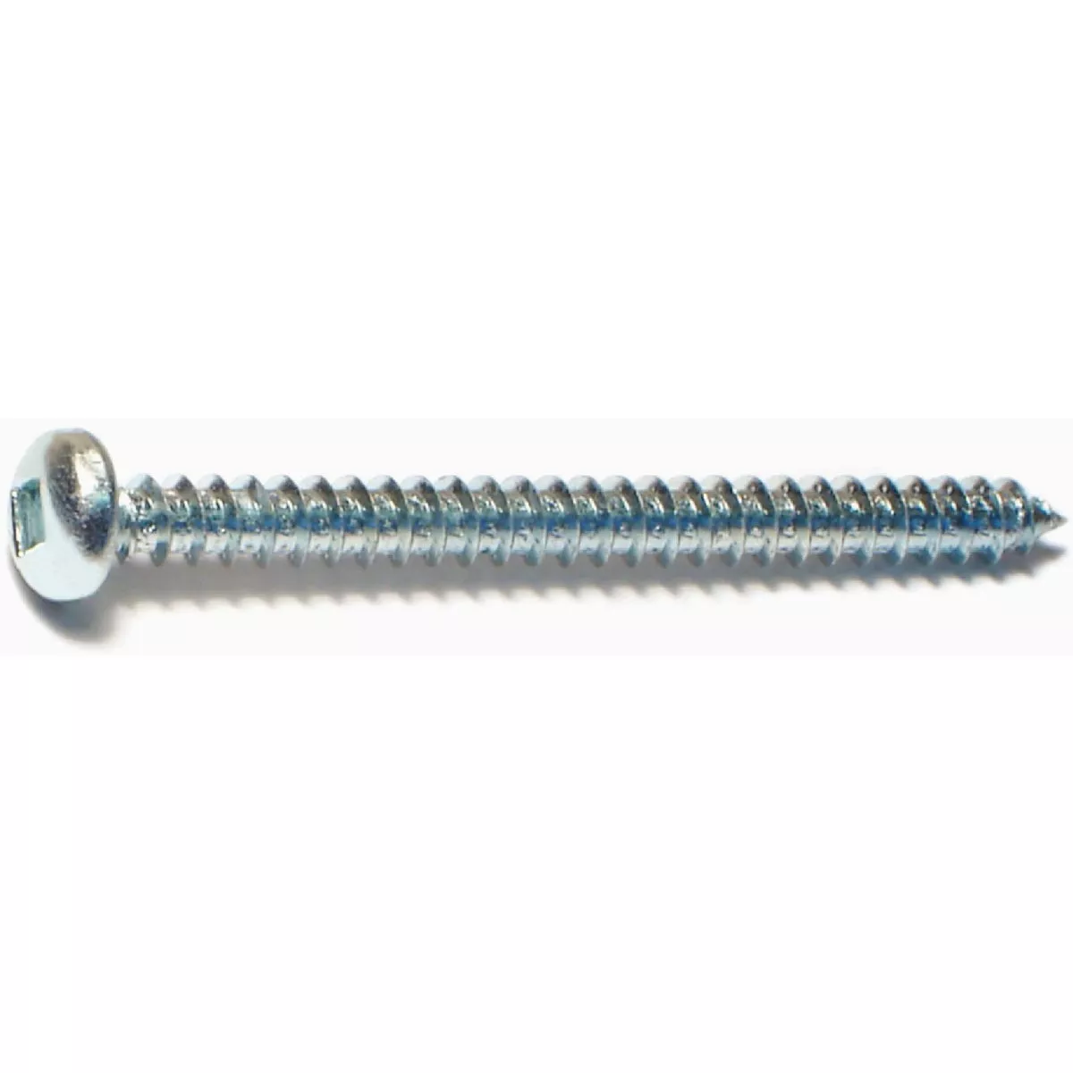 Midwest Fastener #8 x 2 In. Zinc Plated Steel Square Drive Pan Head Sheet Metal Screws (1 Ct.)