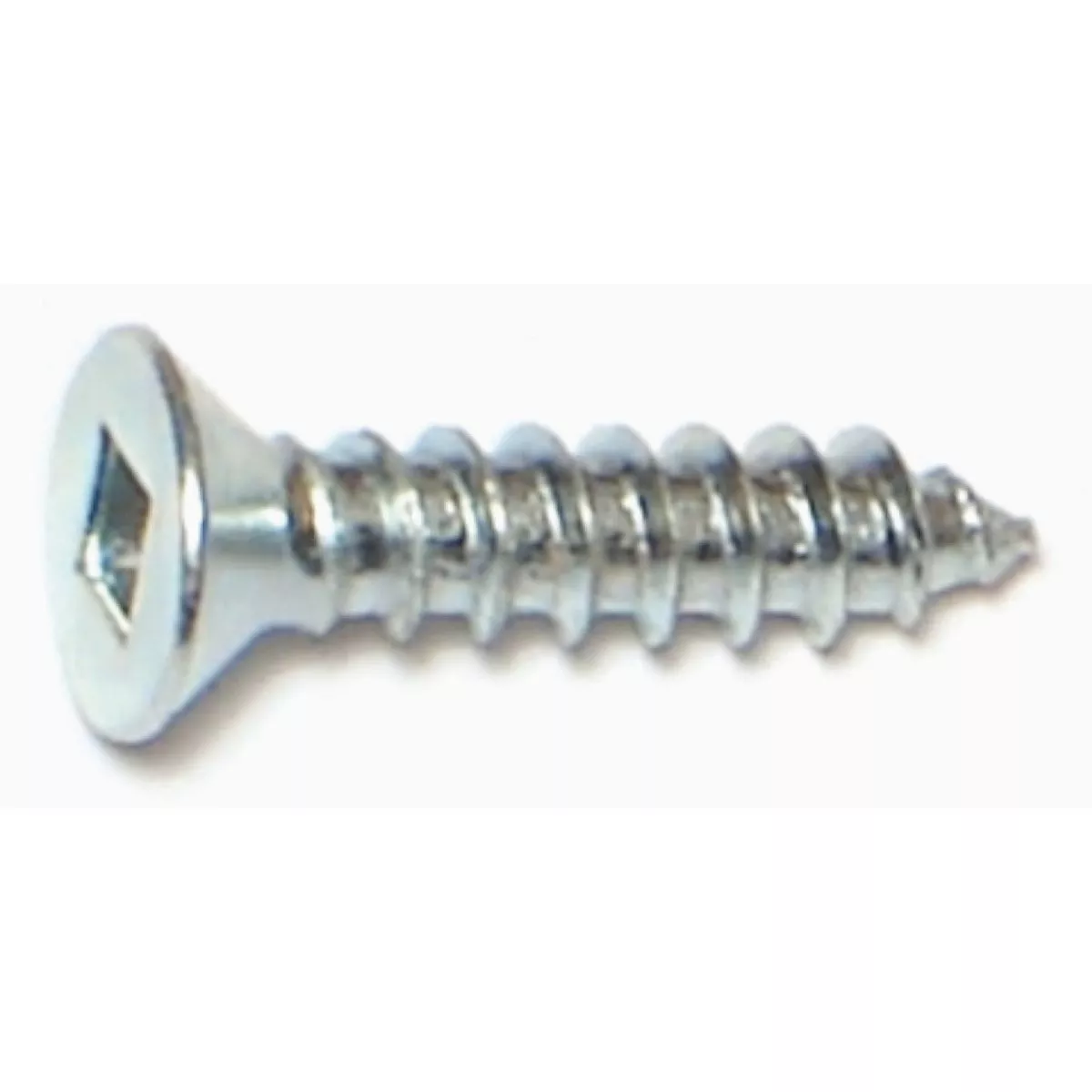 Midwest Fastener #6 x 5/8 In. Zinc Plated Steel Square Drive Flat Head Wood Screws - photo 2