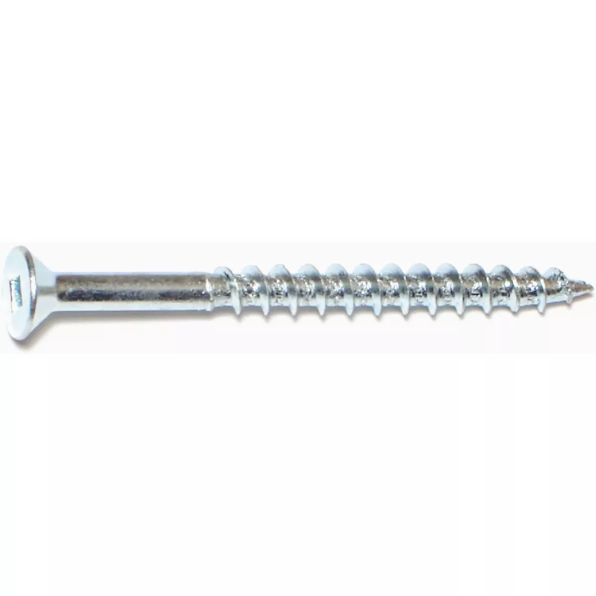 Midwest Fastener #10 x 2-1/2 In. Zinc Plated Steel Square Drive Flat Head Wood Screws