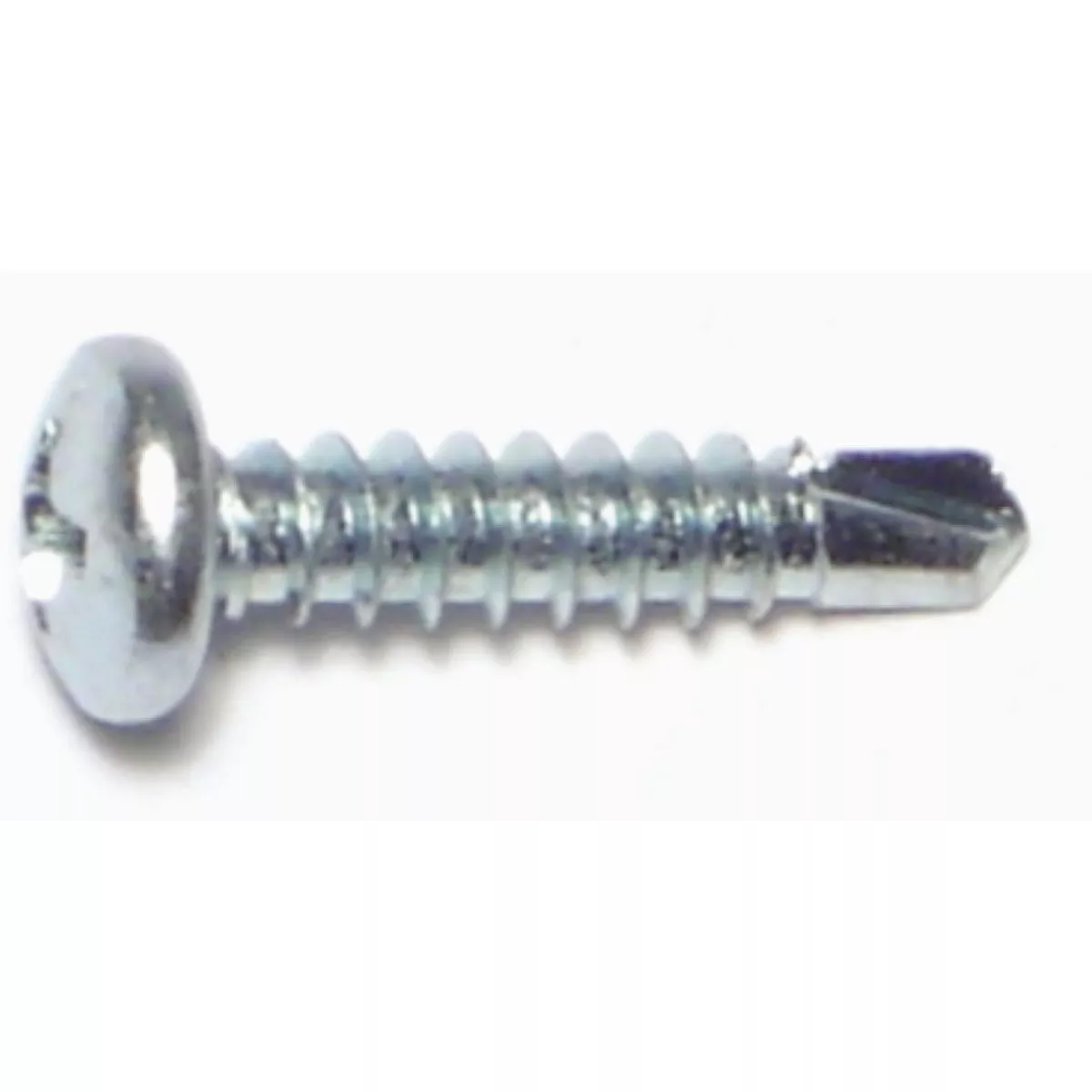 Midwest Fastener #8-18 x 3/4 In. Zinc Plated Steel Phillips Pan Head Self-Drilling Screws (1 Ct.)-